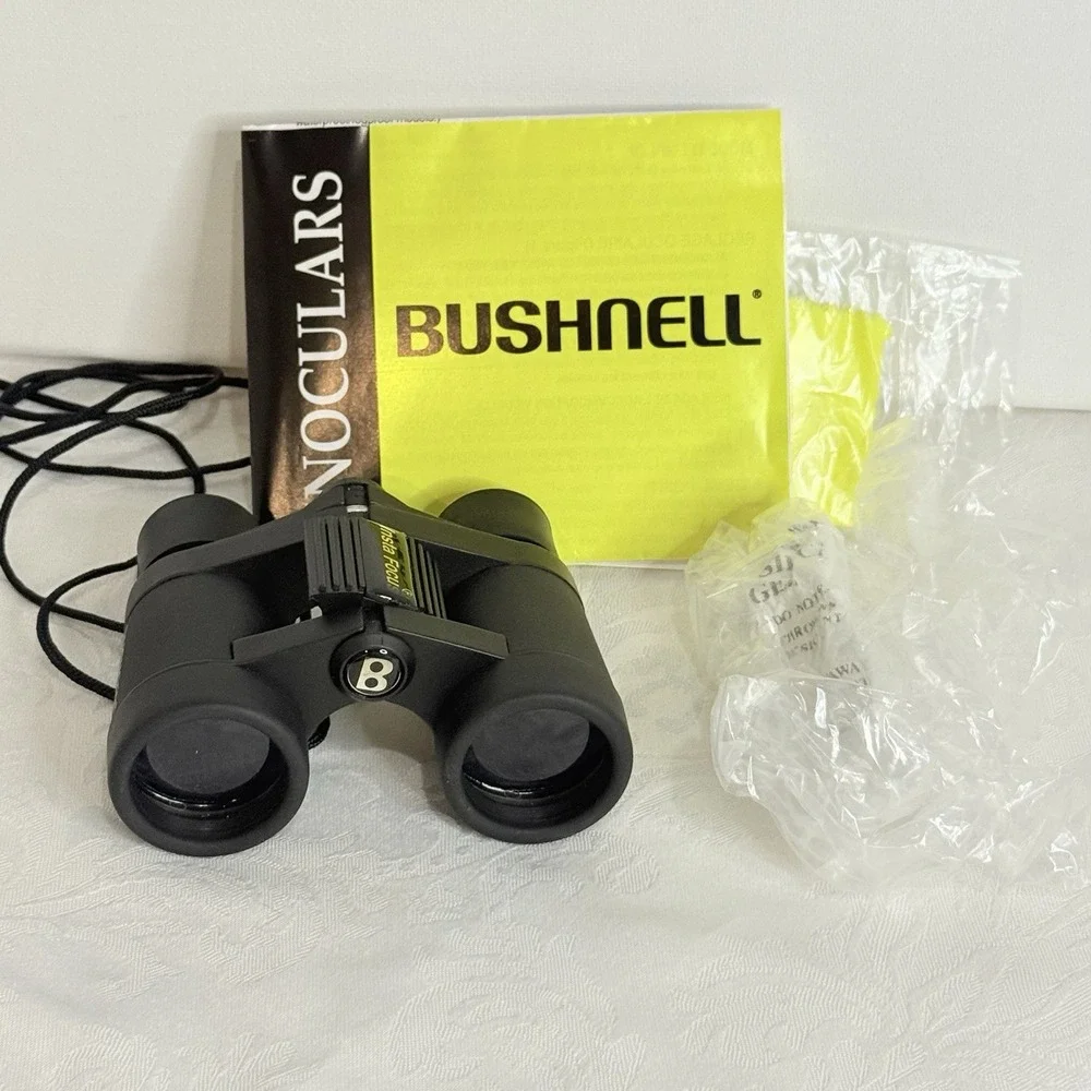 Bushnell PowerView LiteVision Insta Focus binoculars 4x30‎ New In Box